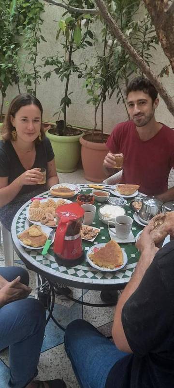 Maison d’hôte pour 2 personnes, avec terrasse et jardin, animaux acceptés dans Moulay Idriss Zarhoun