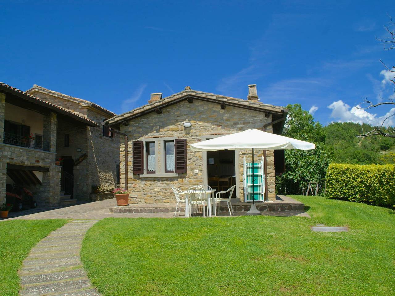 Espaciosa casa de vacaciones en el campo de Città di Castello in Città Di Castello, Provincia De Perugia