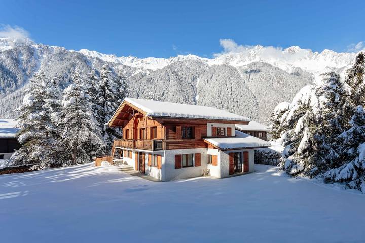 Chalet pour 8 personnes, avec jacuzzi et jardin à Chamonix-Mont-Blanc