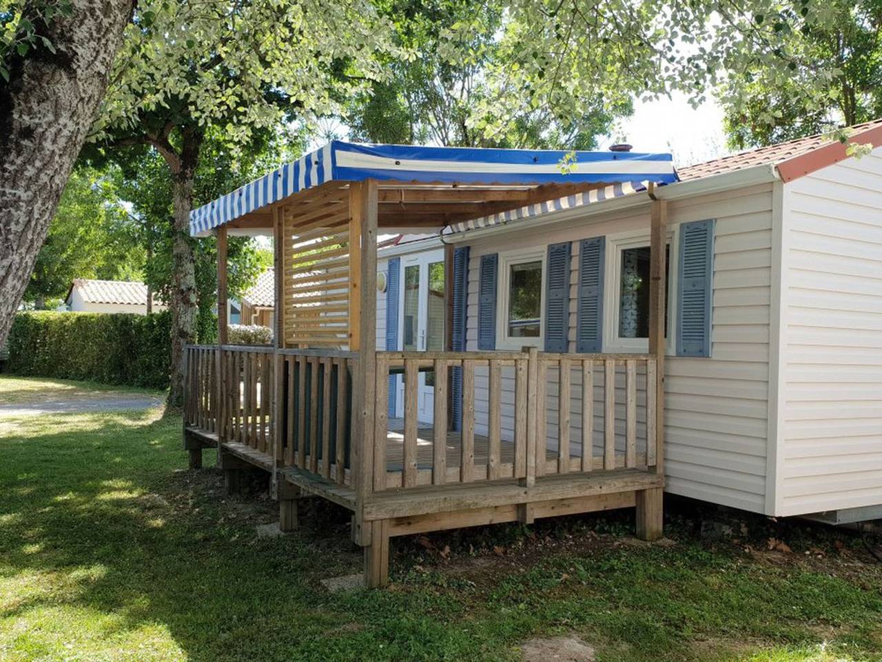 Casa móvil mascotas admitidas - 4 pers. in Le Château-d'Oléron, Côte de Beauté