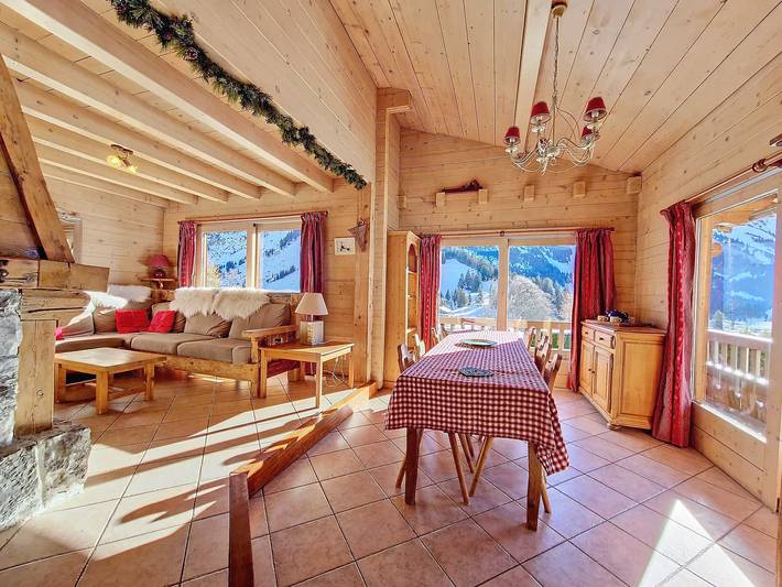 Gîte pour 9 personnes, avec balcon dans Lac des Confins - 2