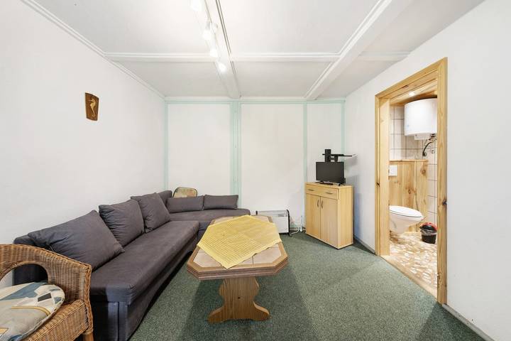 Bungalow '36b - Kimbucht' mit privater Terrasse und Gemeinschaftsgarten in Waldhufen, Oberlausitz-Niederschlesien