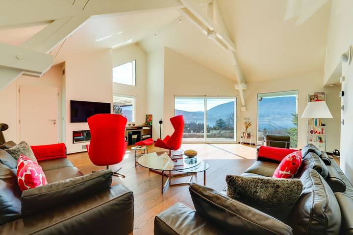 Villa pour 12 personnes, avec terrasse et jardin à Veyrier-du-Lac - 3
