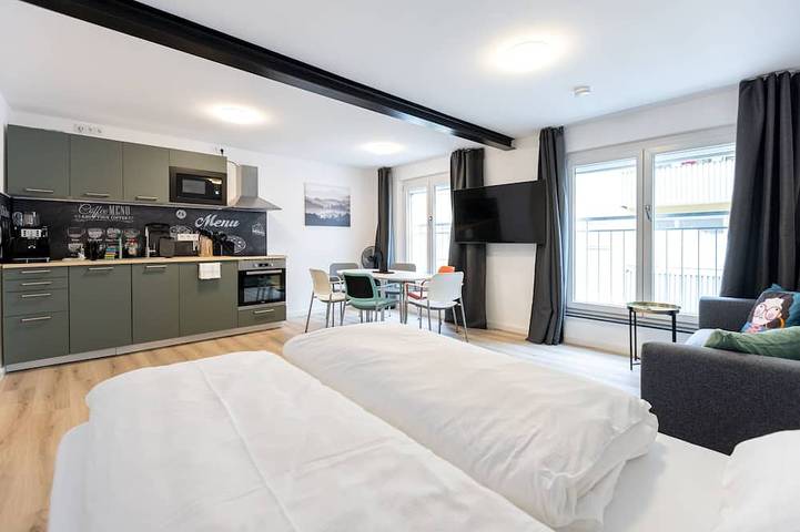 Appartement entier, Bright 2-bedroom apartment in Würzburg city center in Würzburg, Région viticole de Franconie