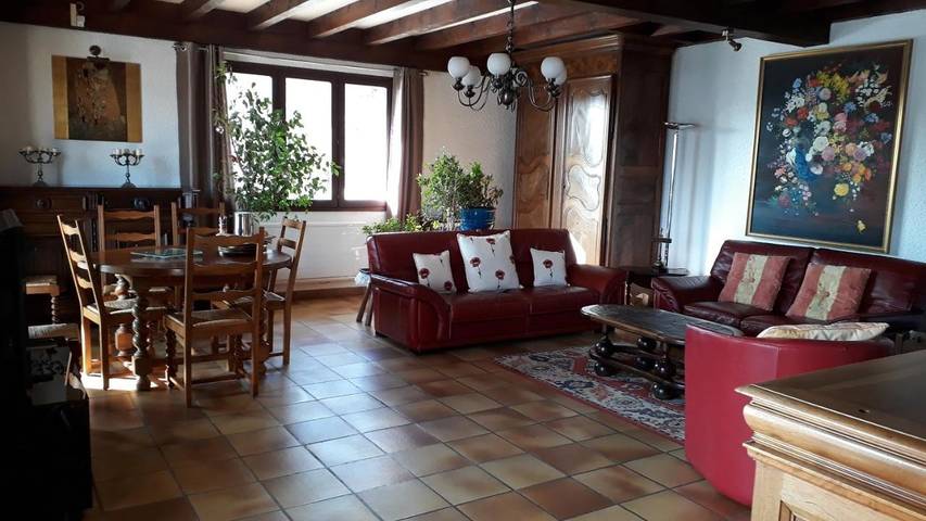 Villa pour 10 personnes, avec jardin ainsi que piscine et vue dans l' Isère - 3