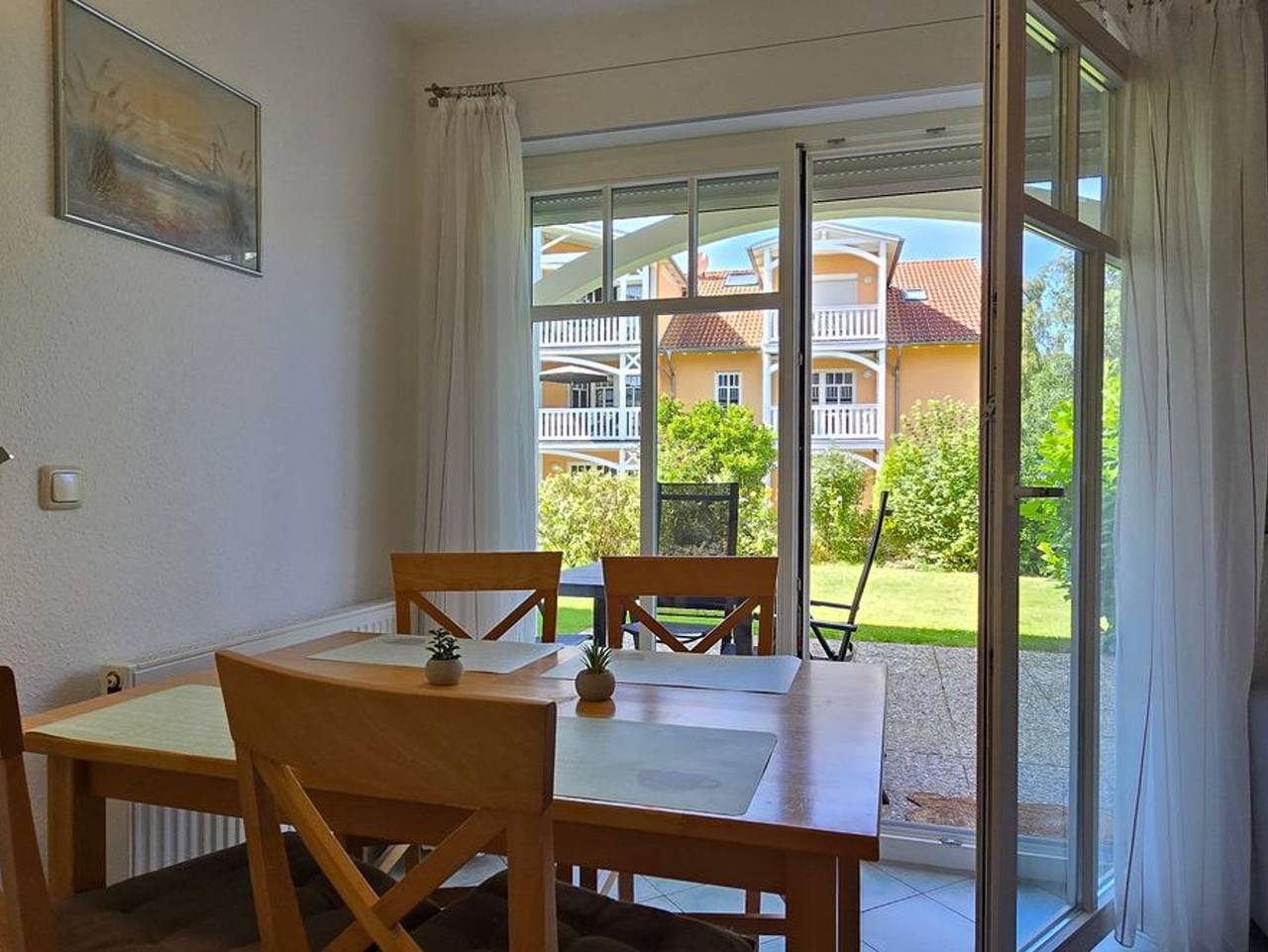 Ganze Ferienwohnung, Ferienwohnung T5 - strandnahe 2-Zimmer-Ferienwohnung mit Terrasse in Graal-Müritz, Rostock und Umgebung