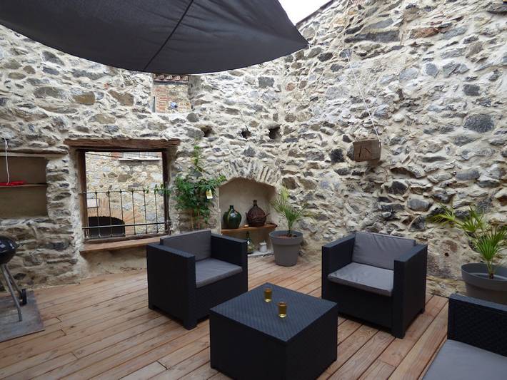 Gîte pour 4 personnes, avec terrasse