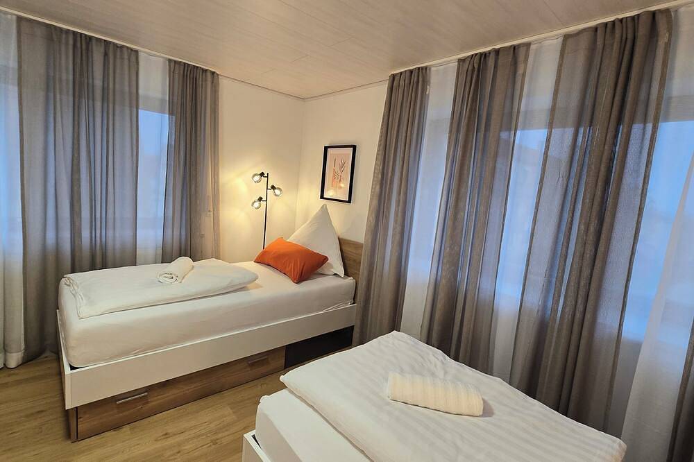 Ganze Wohnung, Modernes Apartment nahe Rothenburg – ideal für Monteure & Urlaub in Colmberg, Romantische Straße