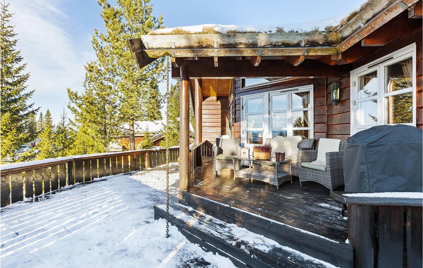 Ferienhaus für 9 Personen mit Terrasse in Hafjell, Øyer
