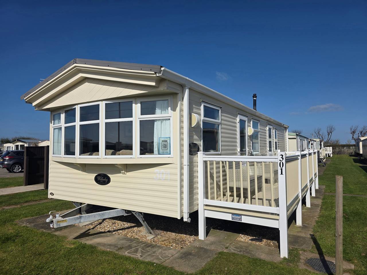 Caravan Sleeps 6 With Game Console in Chapel St. Leonards, Lincolnshire