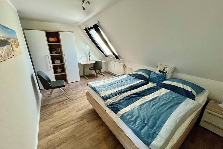 Ganze Wohnung, Wohnen und urlauben über zwei Ebenen - stilvoll, gemütlich, familienfreundlich in St. Peter-Ording, Eiderstedt