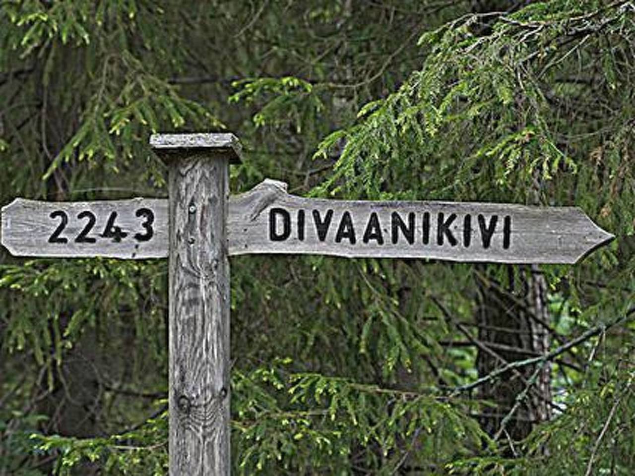 Divaanikivi in Asikkala, Päijät-Häme