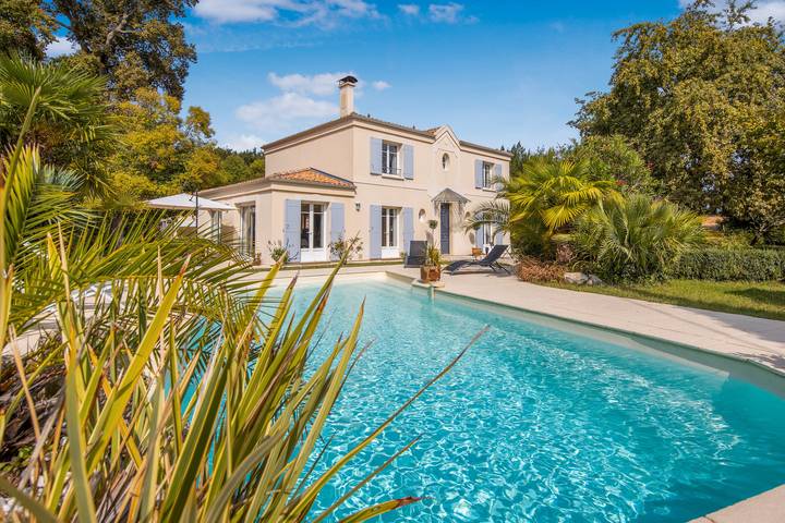 Chambre d’hôte pour 4 personnes, avec jardin, animaux acceptés en Gironde