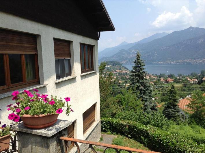 Appartamento vacanze per 5 persone, con vista lago e panorama nonché giardino - 1