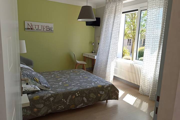 Chambre d’hôte pour 2 personnes, avec jardin