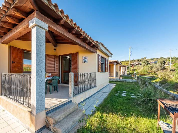 Ferienhaus für 4 Personen, mit Ausblick und Garten