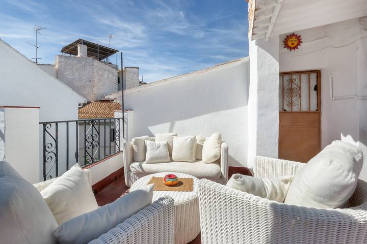 Apartamento para 4 personas, con Balcón en Guaro 
