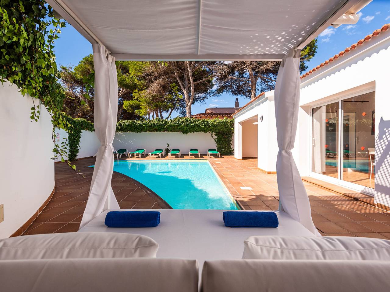 Modern family house in Cala en Bosc with private pool in Cala en Bosc, Ciutadella