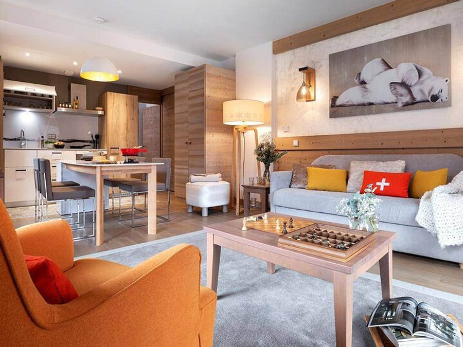 Pierre & Vacances Premium Résidence L'Hévana - Apartment 6 persons - 2 bedrooms - Mountain view in Méribel, Les Allues