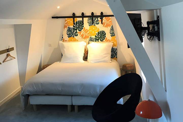 Chambre d’hôte pour 2 personnes, avec Jardin