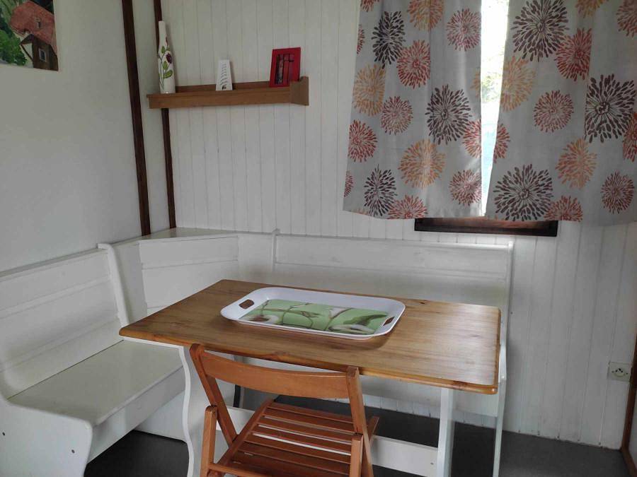 Camping l'Olivier - Chalet 4 personen - Eco "Framboise" 2 slaapkamers in Massillargues-Attuech, Alès en omgeving