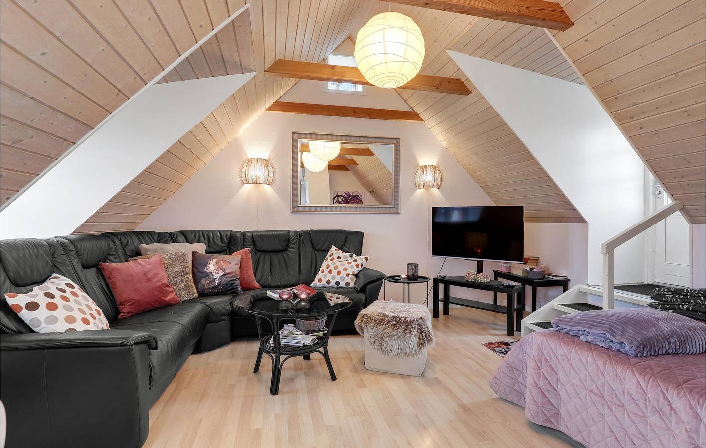 Ganze Ferienwohnung, Ferienwohnung für 6 Personen mit Garten in Tejn, Allinge