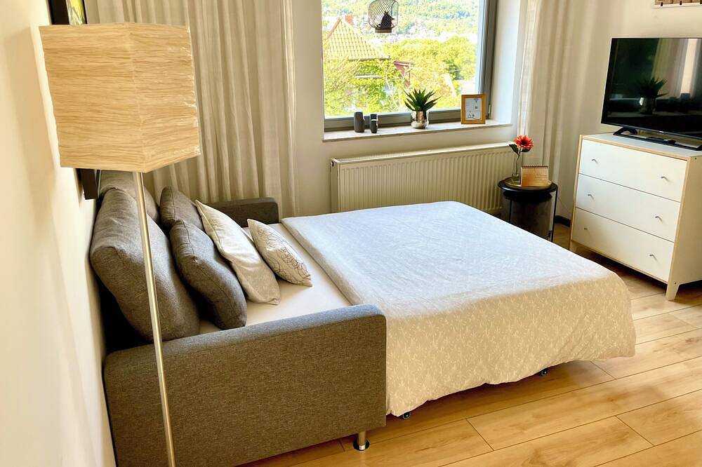 Ferienhaus „Stelluna“ am Hausberg Jena (Maisonette) - zentrumsnahe ruhige Lage in Wenigenjena, Jena