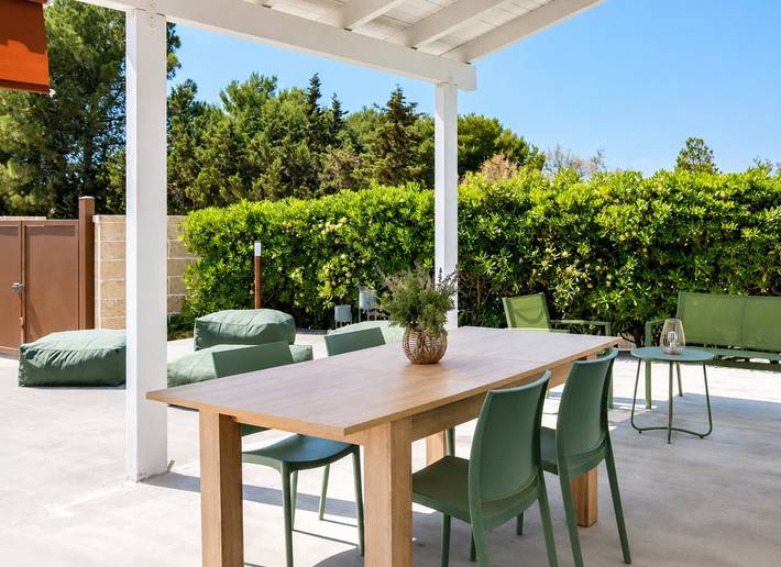Casa Vacanze 'Fronte Mare Exclusive' con Vista Mare, Giardino Privato e Aria Condizionata in Porto Cesareo, Golfo di Taranto