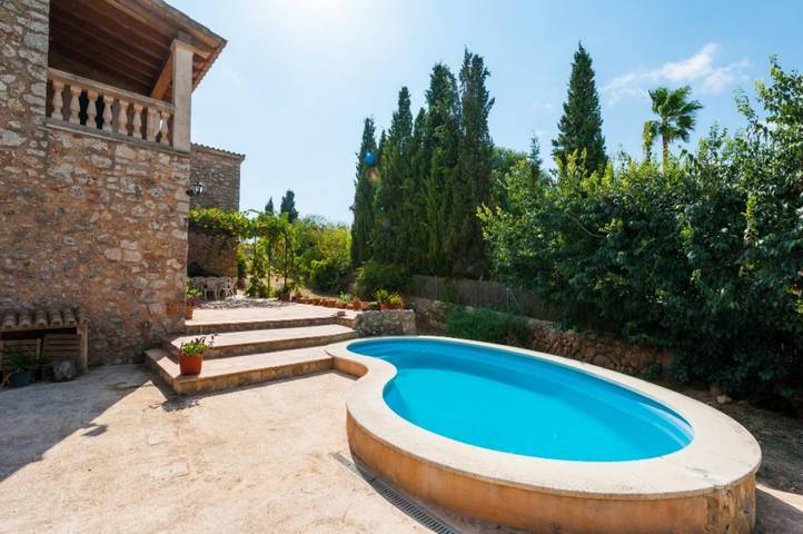 Ses Roques - Villa mit privatem Schwimmbad und kostenlosem Wifi in Santa Maria del Cami in Santa Maria del Cami, Mallorca Inselmitte