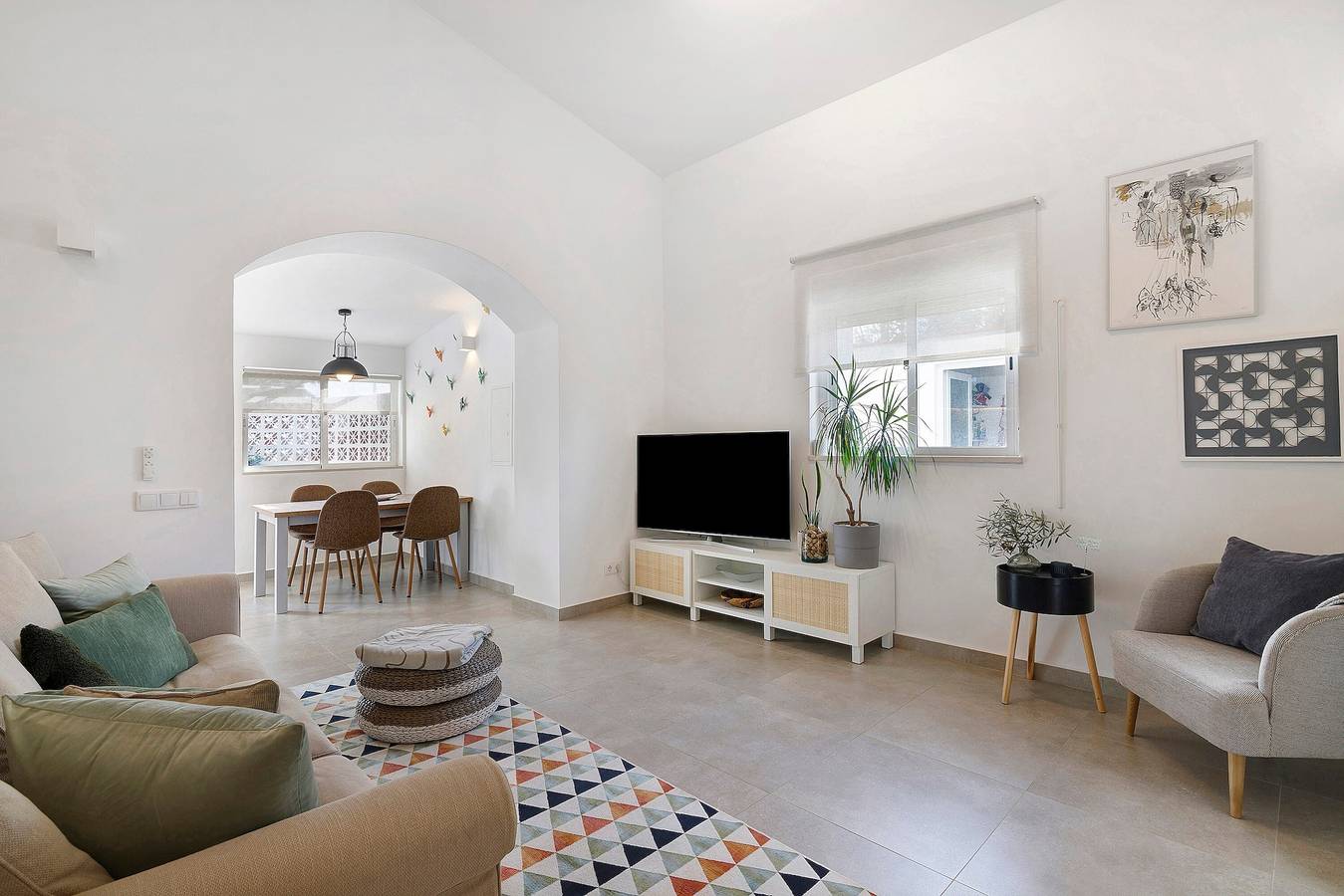 Maison de vacances 'Casa A'Venda' avec vue sur la montagne, Wi-Fi et climatisation in Moncarapacho, Parque Natural da Ria Formosa