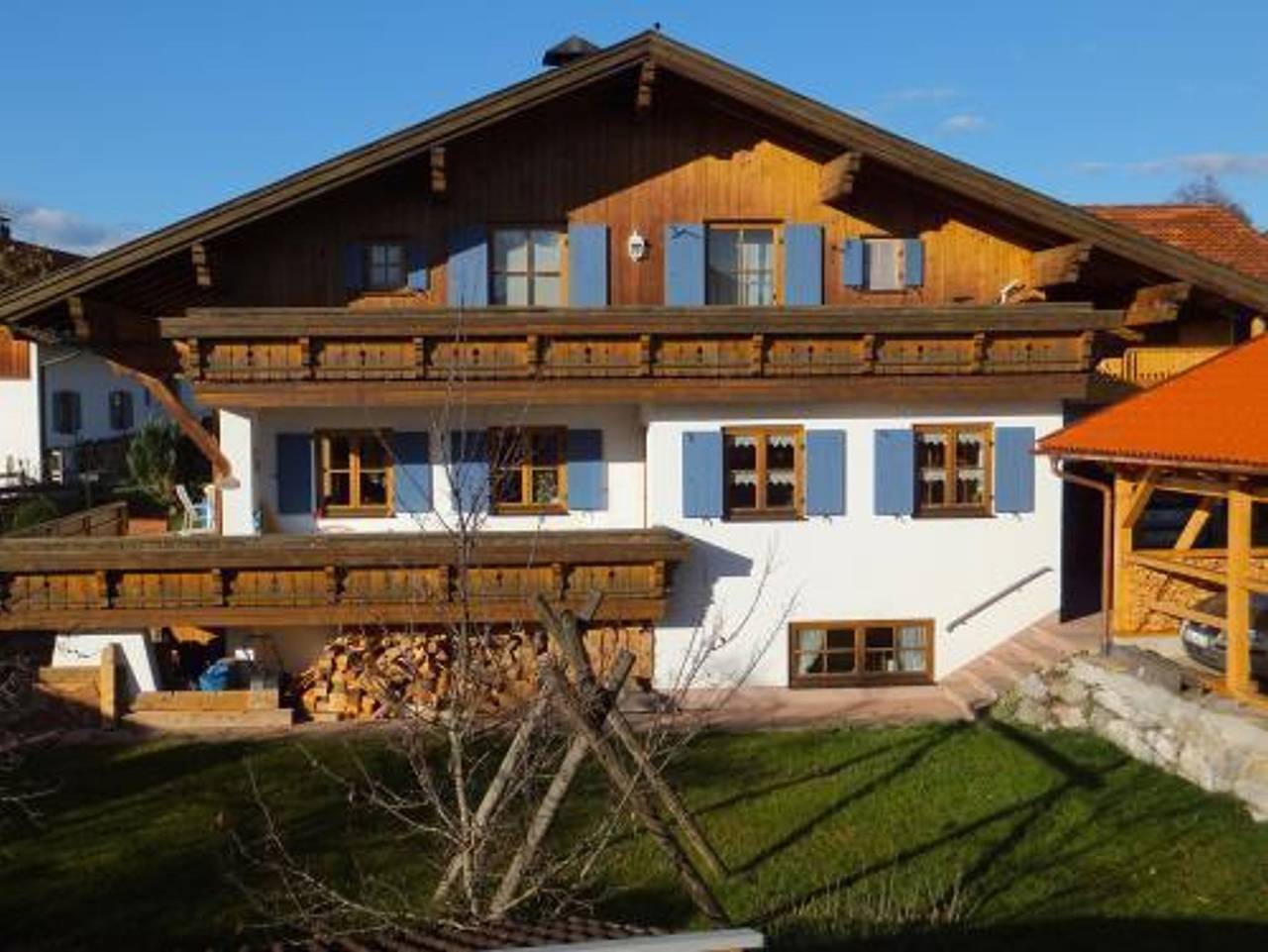 Ganze Ferienwohnung, Haus Alpenperle - Senn - Fewo Alpenlodge,2 Schlafz.mit Balkon in Rieden, Bayerisch Schwaben