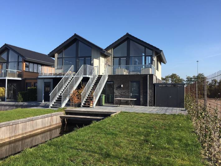 Ferienhaus für 6 Personen, mit Balkon und Terrasse sowie Garten in Stavoren