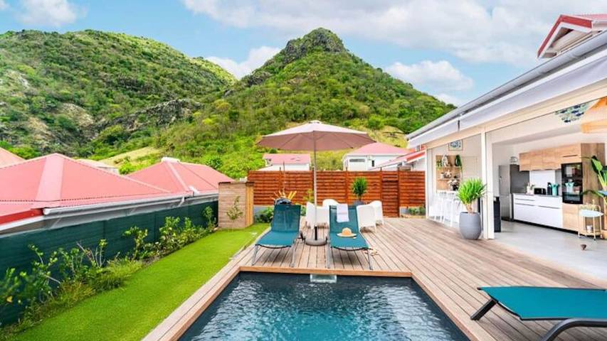 Gîte pour 7 personnes, avec jardin et piscine à Terre-de-Haut - 2