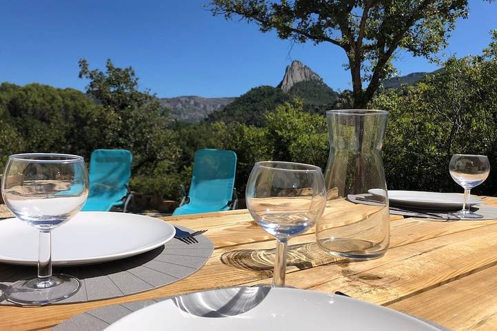 Location de vacances pour 4 personnes, avec Terrasse et Jardin à Buis-les-Baronnies