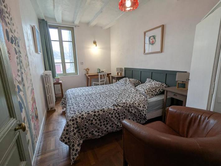 Chambre d’hôte pour 4 personnes, avec jardin