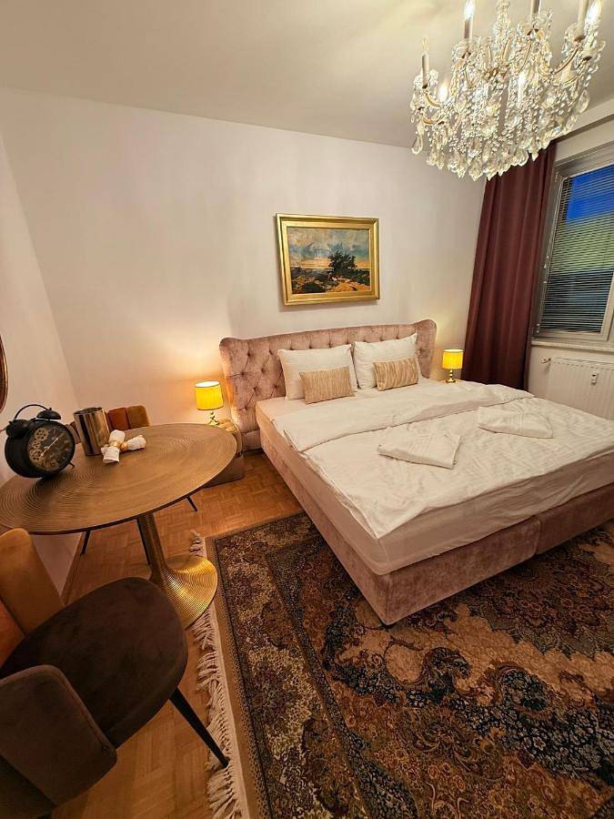 Ferienwohnung für 4 Personen, mit Balkon und Terrasse sowie Ausblick