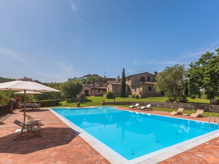 Ferienvilla "Angelo" mit Infinity-Pool in Monsummano Terme, Provincia di Pistoia