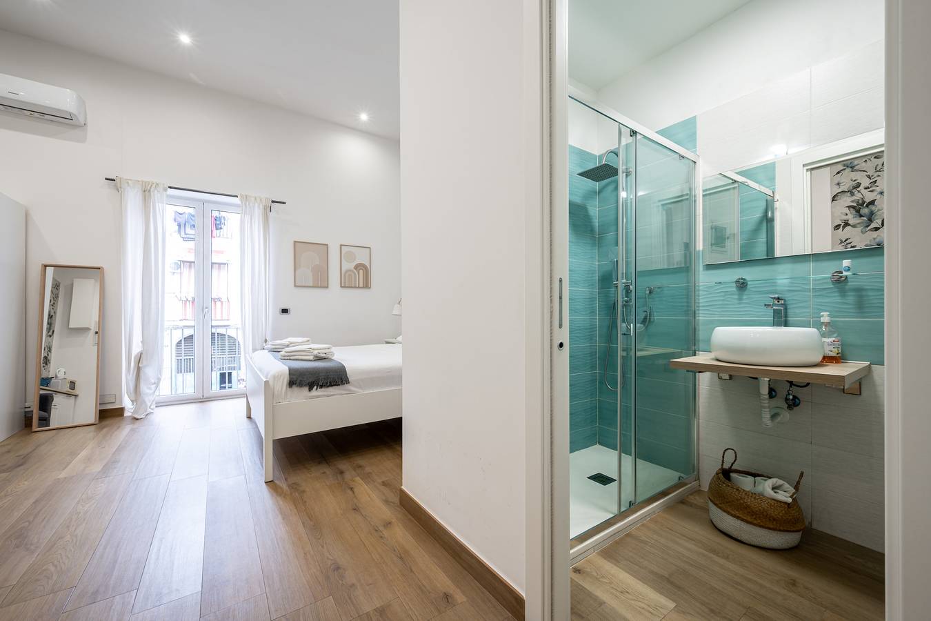 Cały apartament, Apartament wakacyjny dla 2 osób z balkon in Neapol, Prowincja Neapol