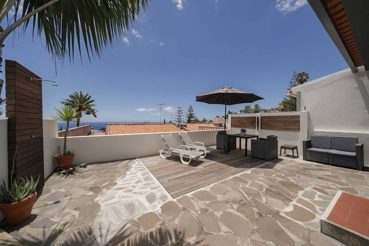 Location de vacances pour 4 personnes, avec Terrasse à Caniço