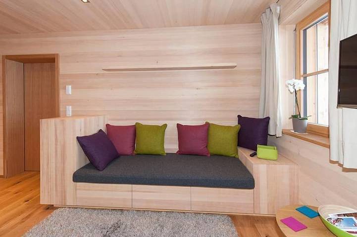 Hütte für 5 Personen, mit Terrasse und Garten sowie Sauna in Schröcken - 4