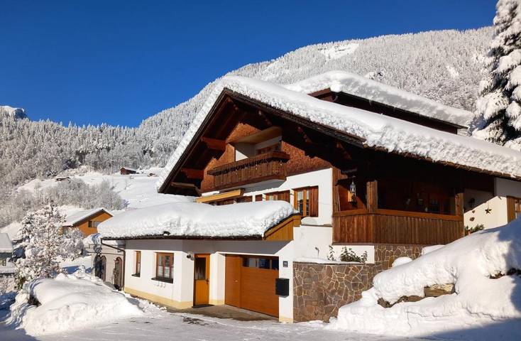 Vakantiewoning voor 2 personen, met terras en uitzicht in Au