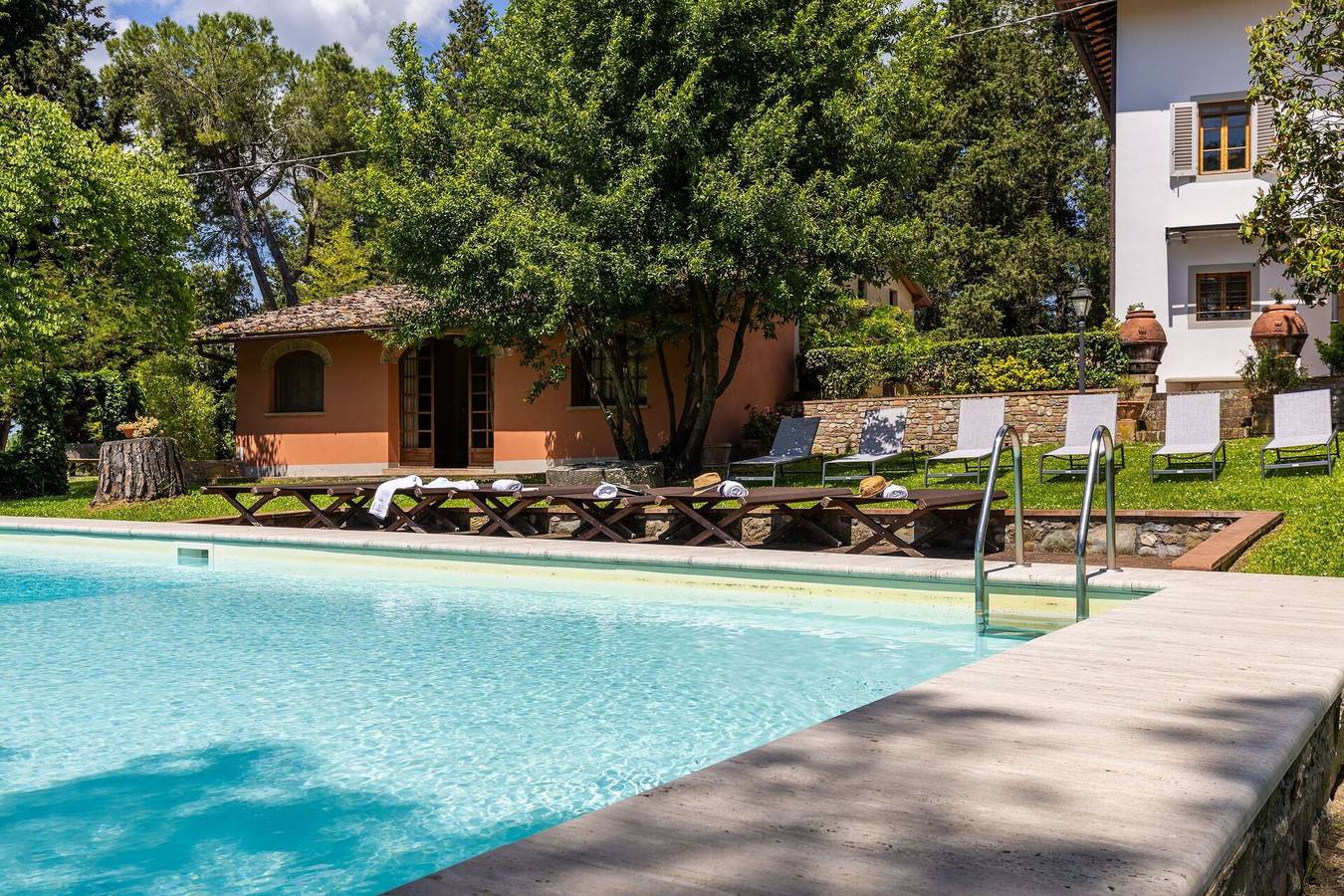 Villa für 15 Personen mit Terrasse in Certaldo, Chianti