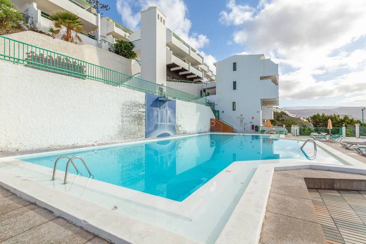Apartamento para 4 personas, con Balcón y Piscina para niños en Mogán