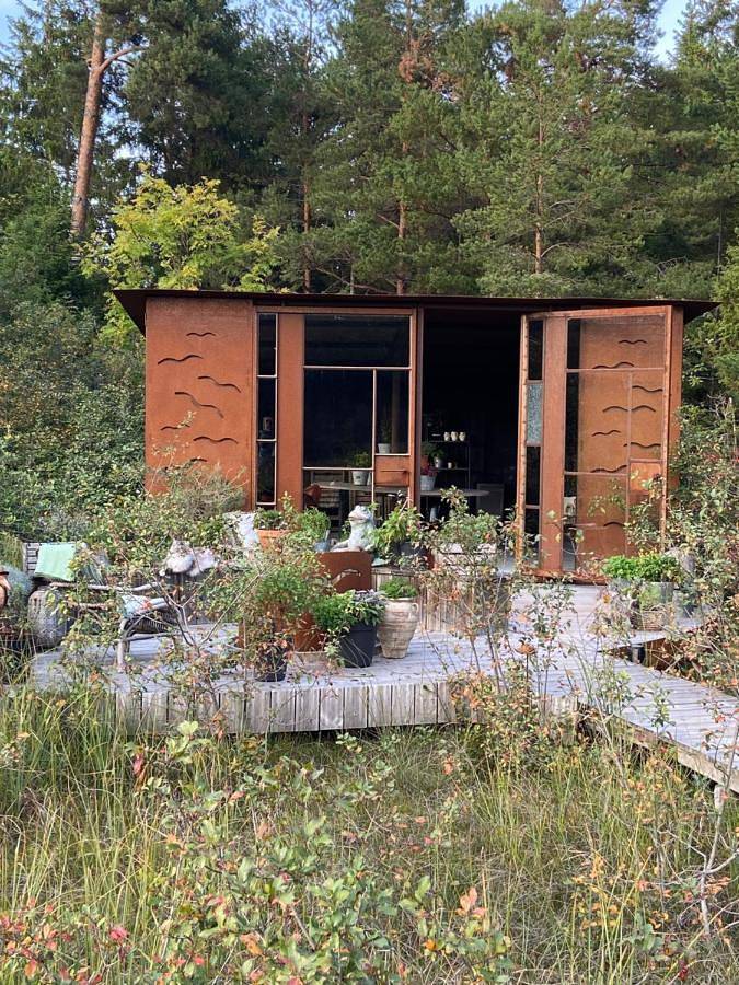 Ferienhaus für 4 Personen, mit Sauna und Garten sowie Ausblick