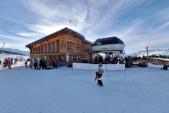 Location de vacances pour 8 personnes, avec balcon dans Les Arcs