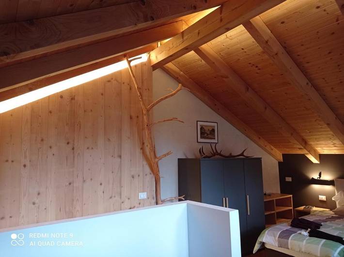 BnB für 3 Personen, mit Terrasse und Ausblick, mit Haustier in den Dolomiten - 4