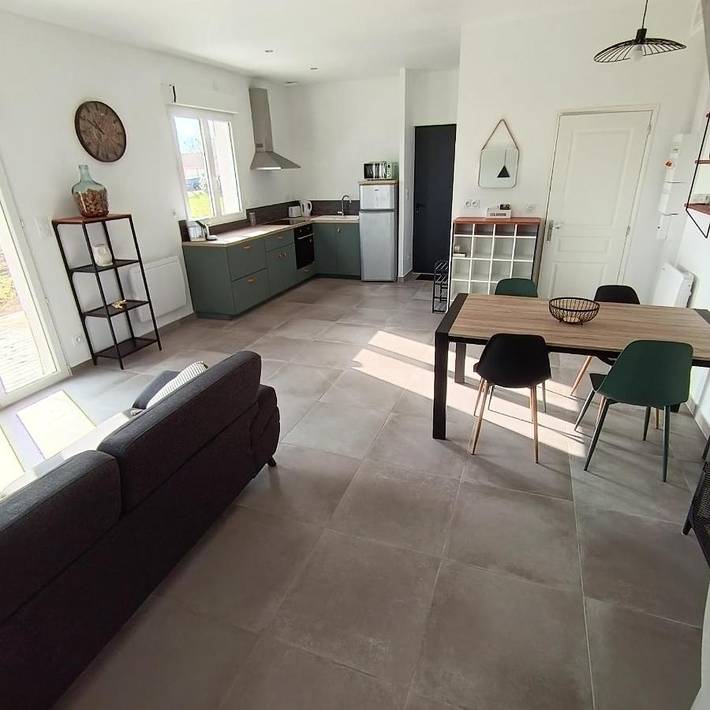 Appartement de vacances pour 4 personnes, avec Terrasse et Jardin