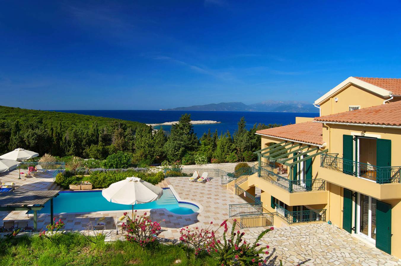 Villa for 10 People in Fiskardo, Kefalonia