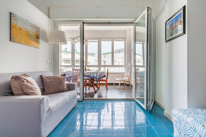 Gîte pour 6 personnes, avec balcon et vue sur l’océan dans Torre a Mare - 3