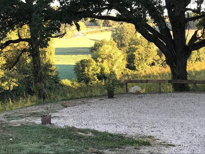 Maison de vacances pour 4 personnes, avec piscine ainsi que vue et terrasse